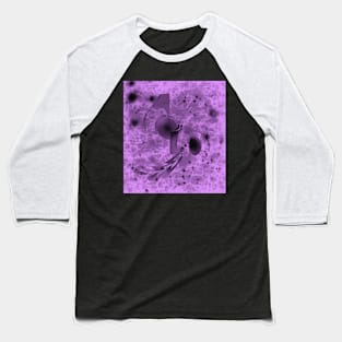 Alien space travel in purple and pink Baseball T-Shirt